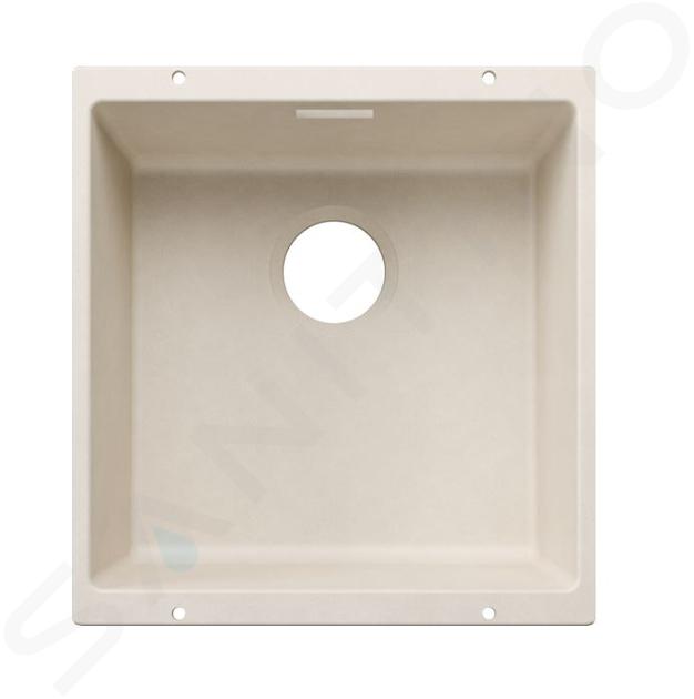 Blanco Subline 400 - Lavello in silgranit, 40x40 cm, bianco fine 527788