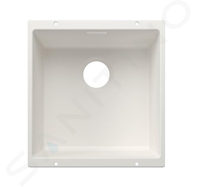 Blanco Subline 400 - Fregadero Silgranite, 40x40 cm, blanco 527791