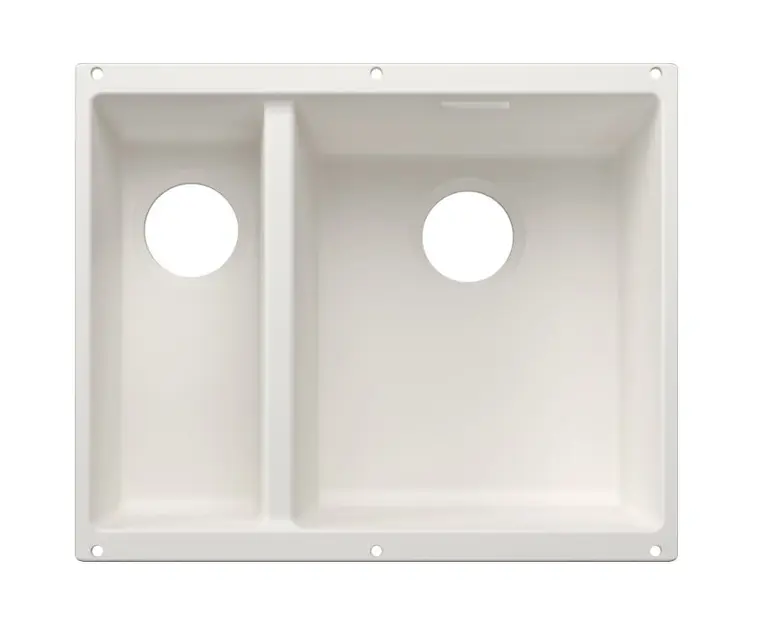 Blanco Subline 340/160 - Zlewozmywak silgranitowy 53x40 cm, zlew po prawej stronie, biały 527815