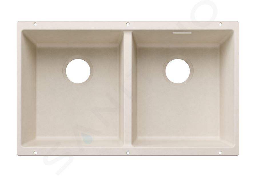 Blanco Subline 350/350 - Chiuvetă Silgranite, 76x46 cm, alb pal 527828