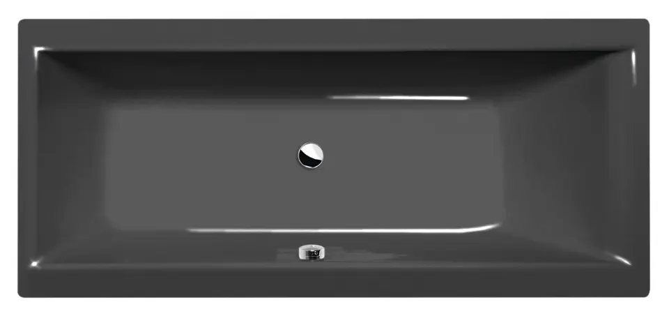 Polysan Cleo - Badewanne 160 × 70 cm, grau 73611.30