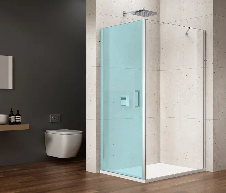 Gelco Loro - Paroi latérale 90x200 cm, verre transparent/chrome GN3590