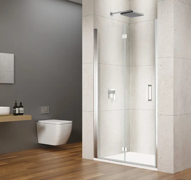 E-shop Gelco Loro - Sprchové dvere skladacie 90 cm, číre sklo/chróm GN4590