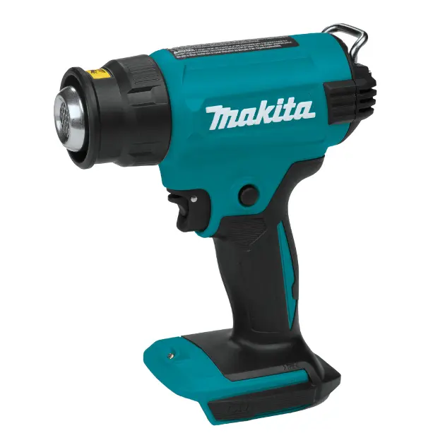 Makita Utensili - Pistola ad aria calda a batteria 18V, senza batteria e caricabatterie DHG180ZK