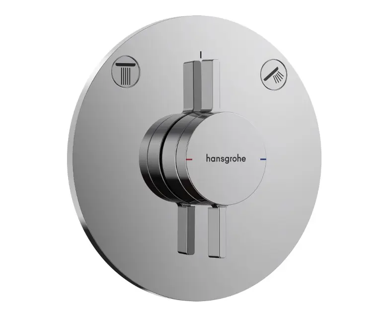 Hansgrohe - Baterie pod omítku, pro 2 spotřebiče, chrom 75418000IIJ1