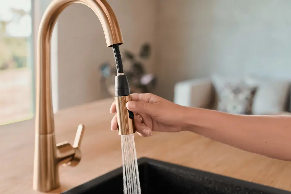 Mitigeur De Bidet Hansa Designo Or 24 Carats - Neuf Sous Blister - 51733201