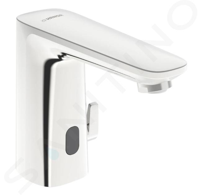 Hansa Electra - Mitigeur de lavabo électronique, alimentation secteur, Bluetooth, chrome 92002009