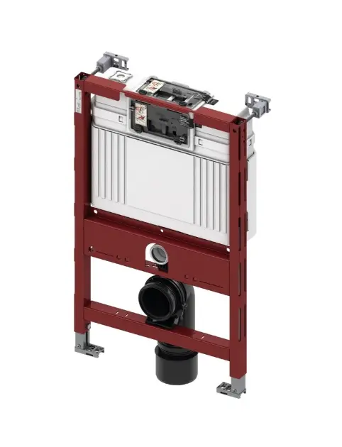 Tece TECEprofil - Předstěnová instalace pro závěsné WC, výška 82 cm 9300001