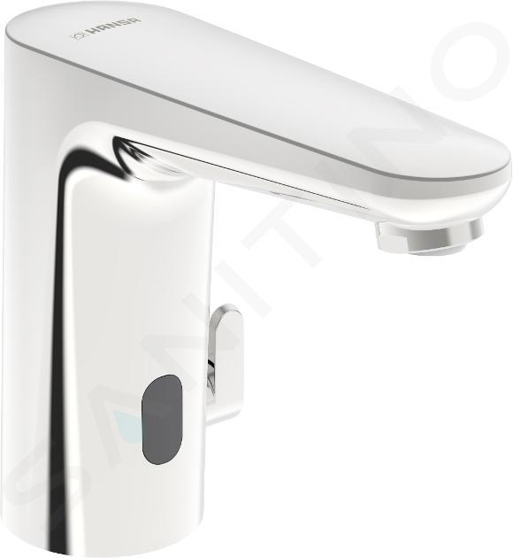 Hansa Electra - Mitigeur de lavabo électronique, alimentation secteur, Bluetooth, chrome 91002009