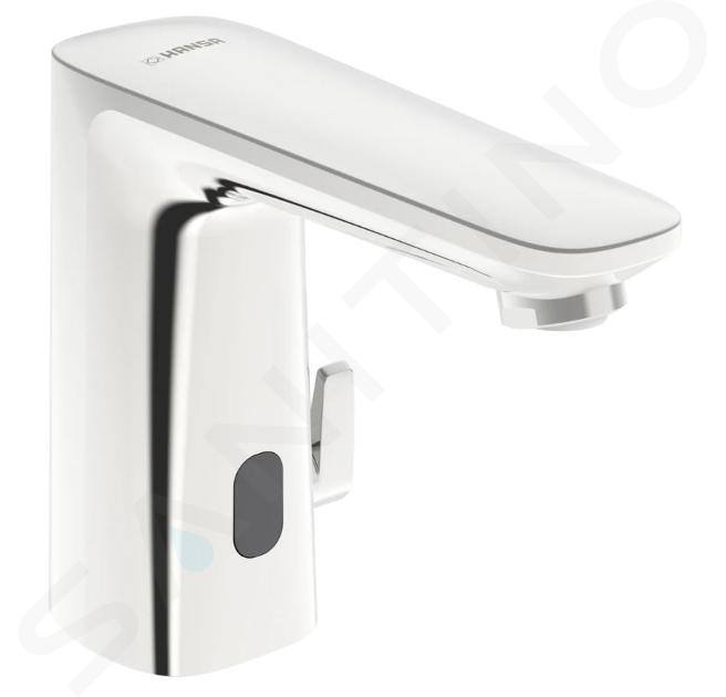 Hansa Electra - Mitigeur électronique de lavabo, à piles, Bluetooth, chrome 92002219