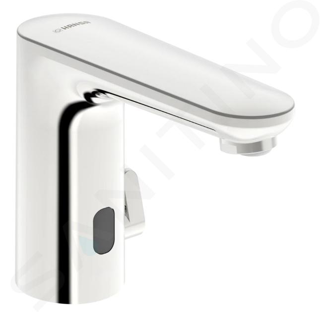 Hansa Electra - Grifo termostático electrónico de lavabo, alimentación por pilas, Bluetooth, cromo 92602219