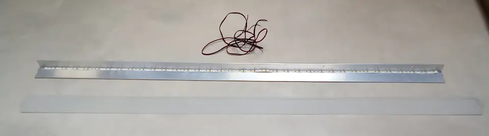 E-shop Geberit - Svetelná lišta pre zrkadlo s osvetlením, dĺžka 90 cm 598970000IIJ2