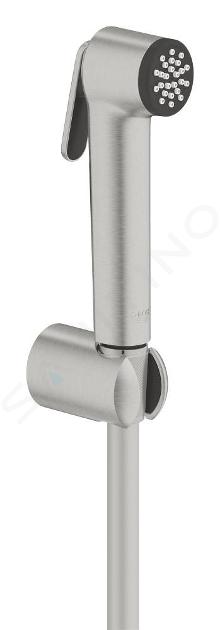 Grohe Tempesta-F - Bidetbrause mit Halterung und Schlauch, Supersteel 27513DC1