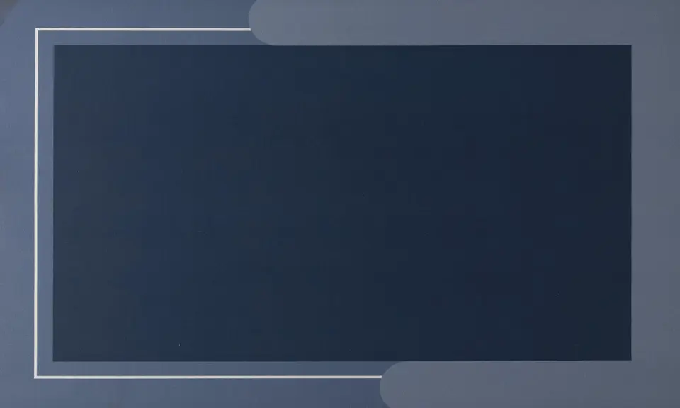 Aqualine - Kúpeľňová predložka 50x80 cm, s protišmykom, modrá PCD012