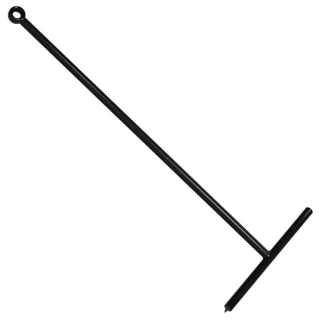 Aqualine - Gulvvisker med holder, sort SQ121B