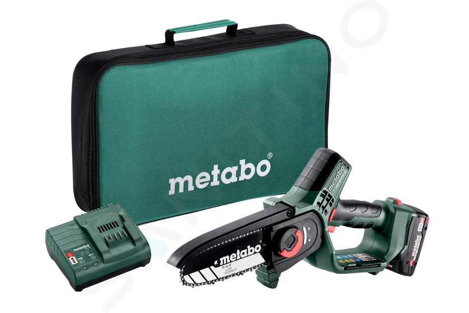 Metabo Herramientas - Sierra para madera 18V AKU, 15 cm, 1x batería 2.0 Ah, cargador 600856500