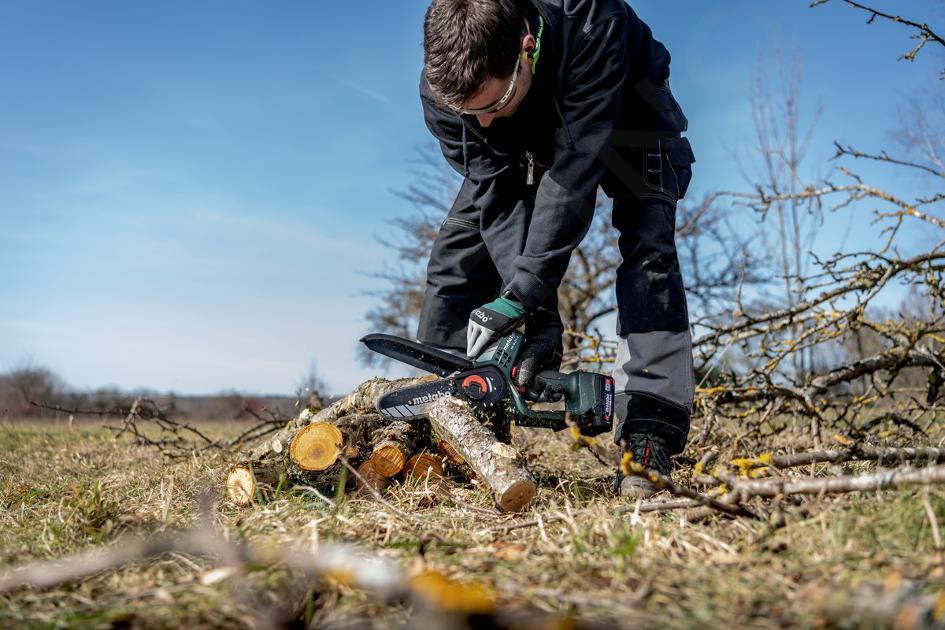 Metabo Werkzeuge - Akku-Gehölzsäge 15 cm, 18V, ohne Akku und 