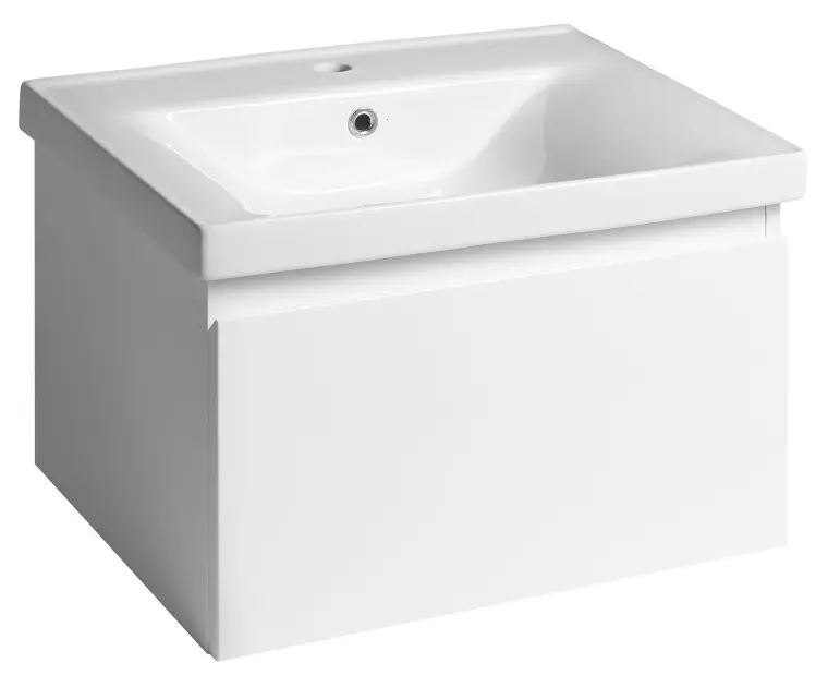 Aqualine Altair - Ormarić za umivaonik 35 x 57 x 45 cm, 1 ladica, bijela AI263