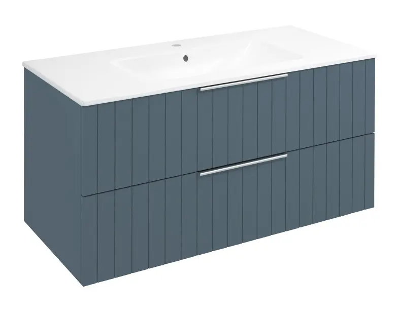 Levně Sapho Cirasa - Umyvadlová skříňka Strip 100x52x46 cm, 2x zásuvka, siena CR100-4242S