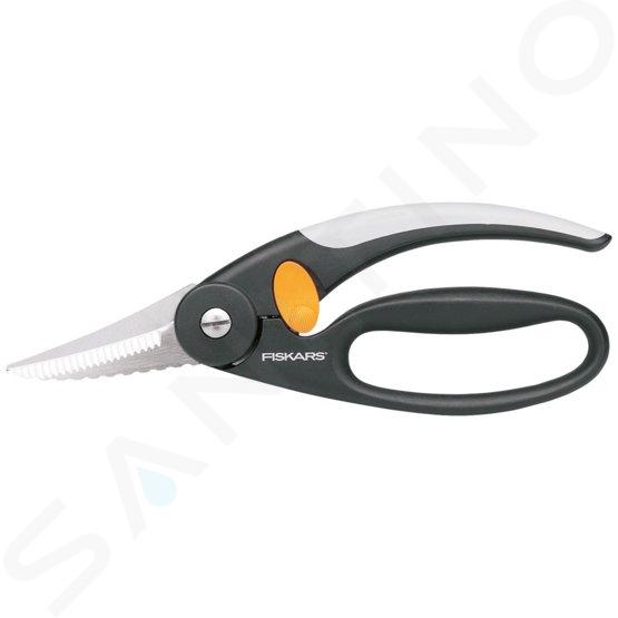 FISKARS Echipament de bucătărie - Foarfecă pentru pește, lungime 22 cm, negru 1003032