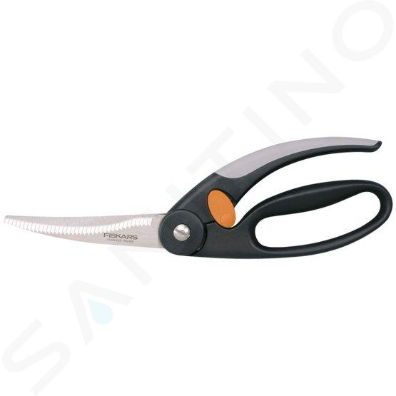 FISKARS Kuchynské vybavenie - Nožnice na hydinu, dĺžka 25 cm, čierna 1003033