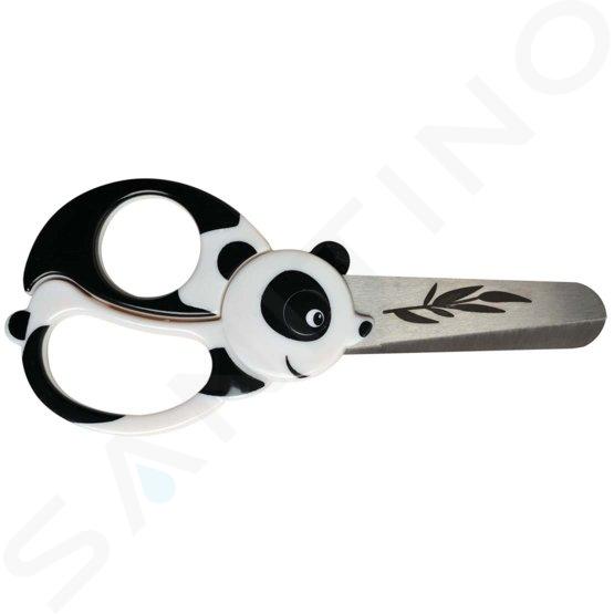 FISKARS - Gyermek olló, jobb/balkezeseknek, 13 cm hosszú, panda 1004613