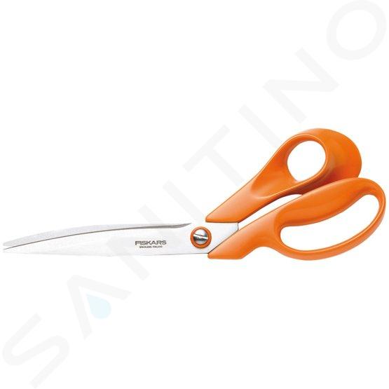 FISKARS - Forbici da sartoria, destre, lunghezza 27 cm, arancione 1005145