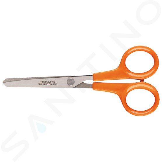 FISKARS - Gyermekolló, jobb/balkezeseknek, 13 cm hosszú, narancssárga színű 1005154