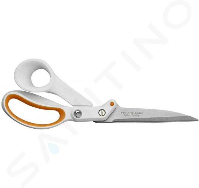 FISKARS - Tijera de sastrería, diestra, longitud 24 cm, blanca 1005225