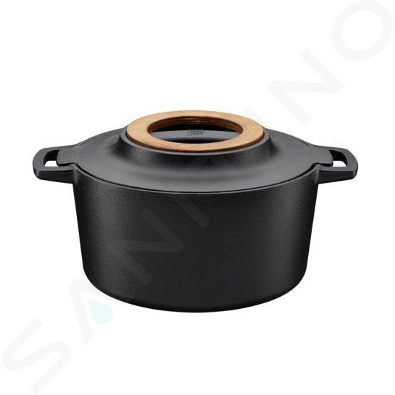 FISKARS Equipamiento de cocina - Olla con tapa, volumen 4 l 1026565