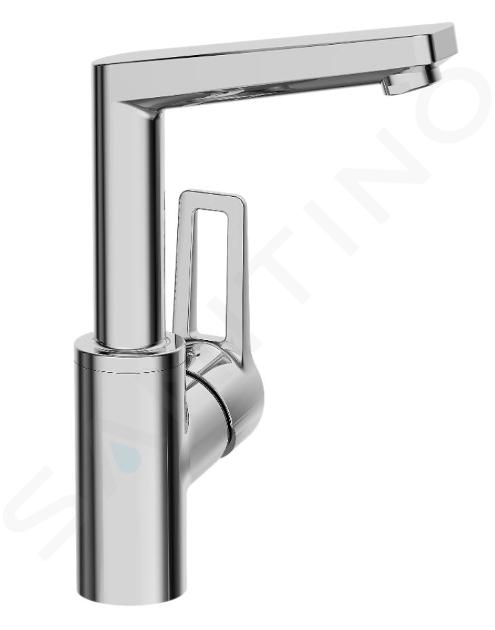 Hansa Twist - Grifo monomando de lavabo, cromo 09552205