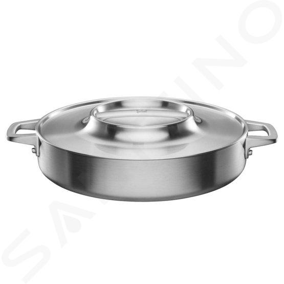 FISKARS Équipement de cuisine - Sauteuse avec couvercle, diamètre 28 cm 1067635