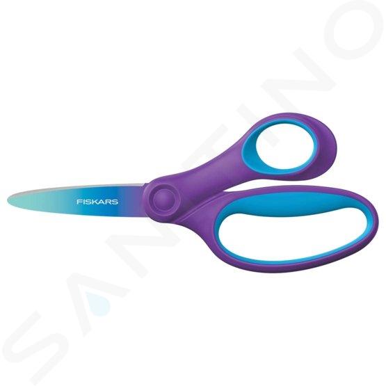 FISKARS - Kinderschere, für Rechtshänder, Länge 15 cm, lila/blau 1067852