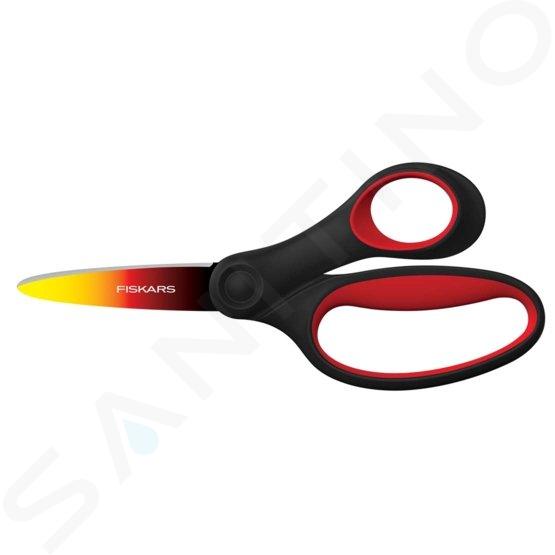 FISKARS - Foarfecă pentru copii, pentru dreptaci, lungime 15 cm, negru/roșu 1067853