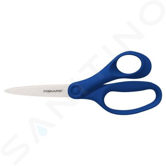 FISKARS - Schülerschere, für Rechtshänder, Länge 18 cm, blau 1067856