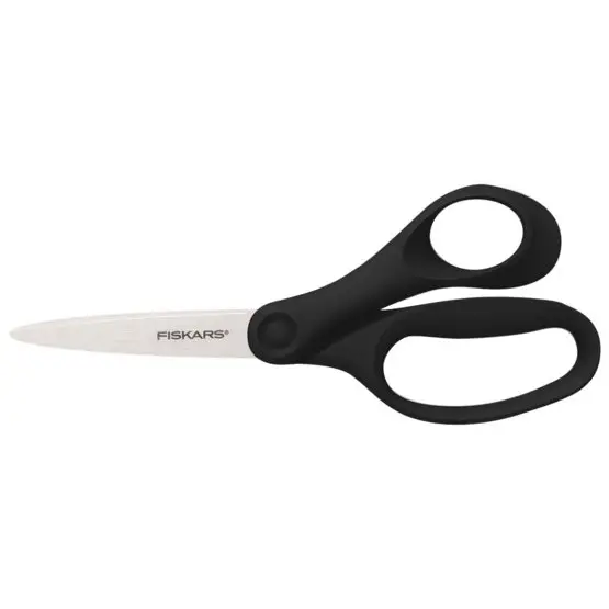 FISKARS - Dětské nůžky, pro praváky, délka 18 cm, černá 1067858