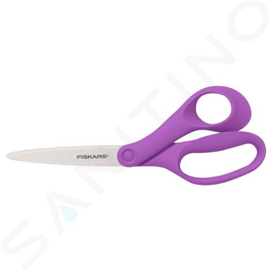 FISKARS - Tijeras universales, diestra, longitud 20 cm, violeta 1067865