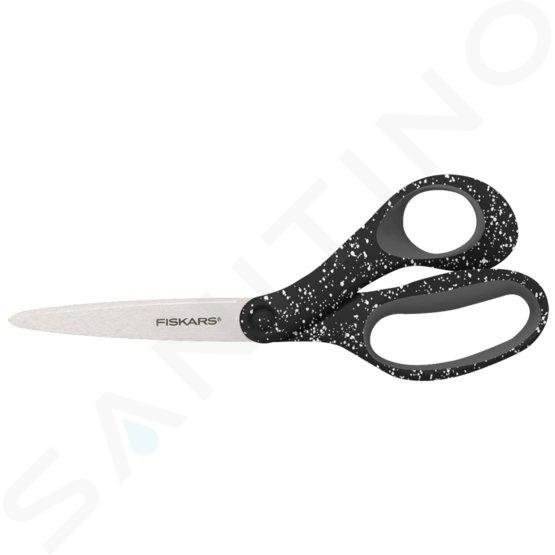 FISKARS - Tijeras universales, diestras, longitud 20 cm, negras 1067867