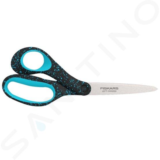 FISKARS - Nožnice univerzálne, pre ľavákov, dĺžka 20 cm, čierna/modrá 1067869