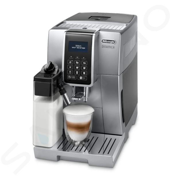 DeLonghi Kávovary - Automatický kávovar Dinamica, strieborná ECAM350.75.S