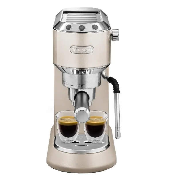 DeLonghi Kaffeemaschinen Siebträgermaschine Dedica Arte, beige EC885