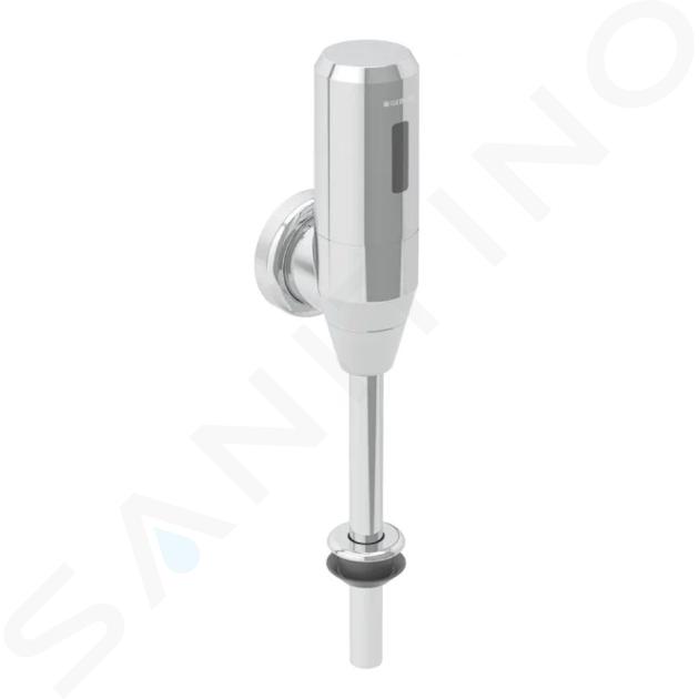 Geberit Sistemas de descarga de WC - Sensor electrónico de descarga para urinarios, alimentación por batería, cromo 115.805.21.5