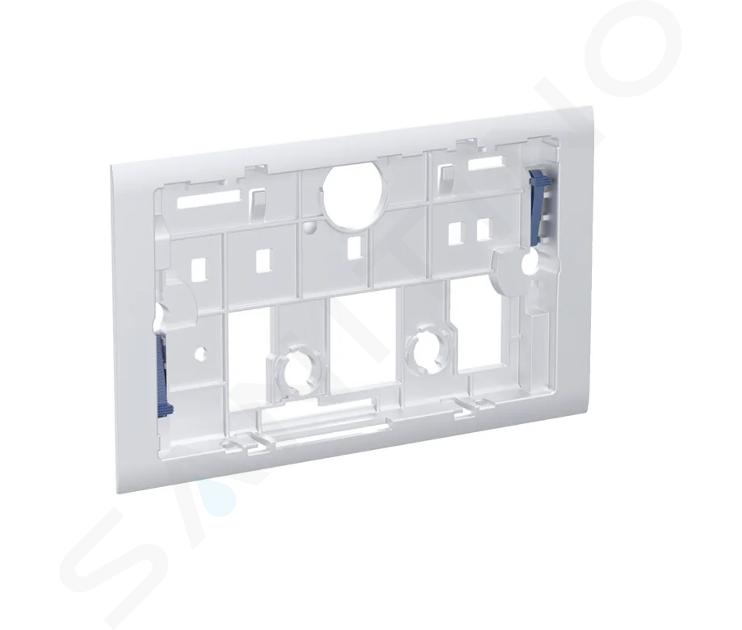 Geberit Accessori - Cornice di montaggio per placche di comando Sigma70, cromo opaco 245.735.JQ.1