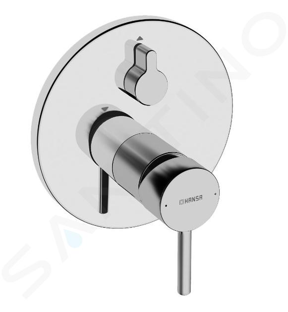 Hansa Vantis Style - Miscelatore ad incasso per vasca da bagno, con deviatore a 2 utenze, cromato 82609077