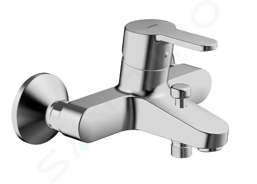 Hansa Primo - Miscelatore monocomando per vasca da bagno, cromato 49442103