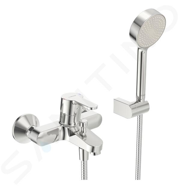 Hansa Primo - Miscelatore monocomando per vasca da bagno, cromato 4944210300003