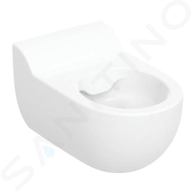 Geberit Bambini - WC sospeso per bambini, Rimfree, bianco 502.959.00.2