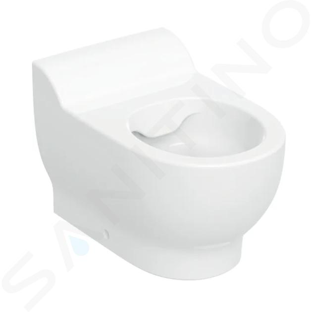 Geberit Bambini - Inodoro de pie, para niños, Rimfree, blanco 502.966.00.2