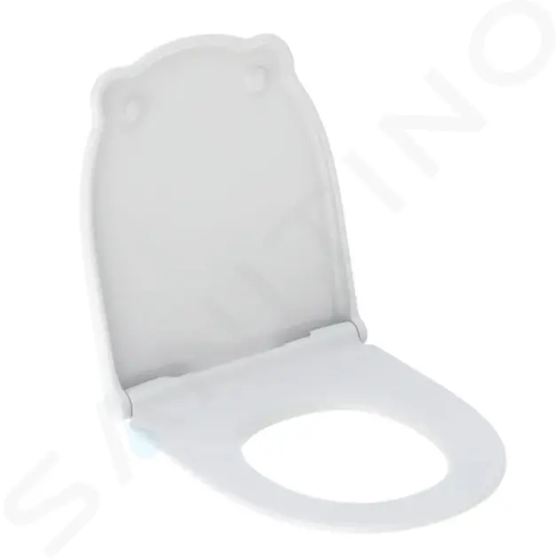 Geberit Bambini - Asiento de inodoro, infantil, SoftClose, blanco 502.970.01.1