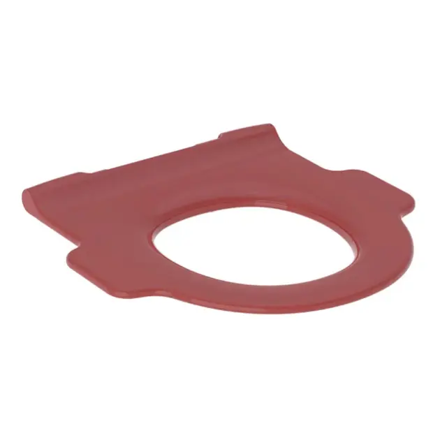 Geberit Bambini - Toiletzitting zonder deksel, kind, karmozijnrood 502.971.FY.1